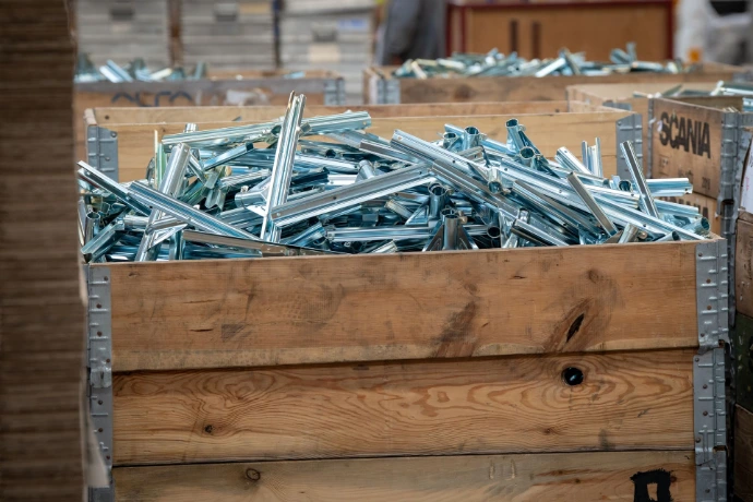 floor squeegees in production